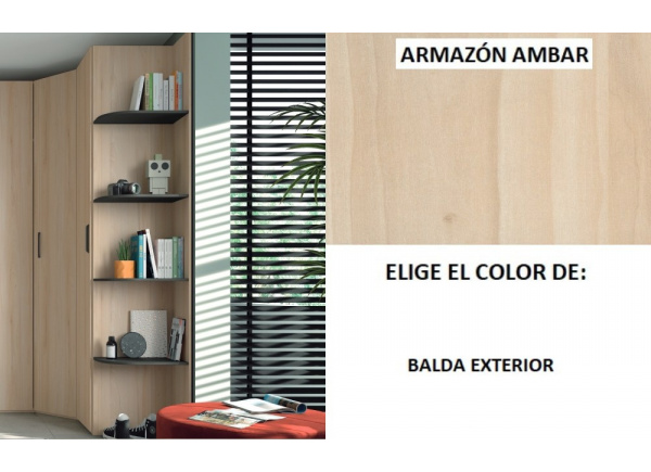 Estantería terminal rinconera corban PLUS