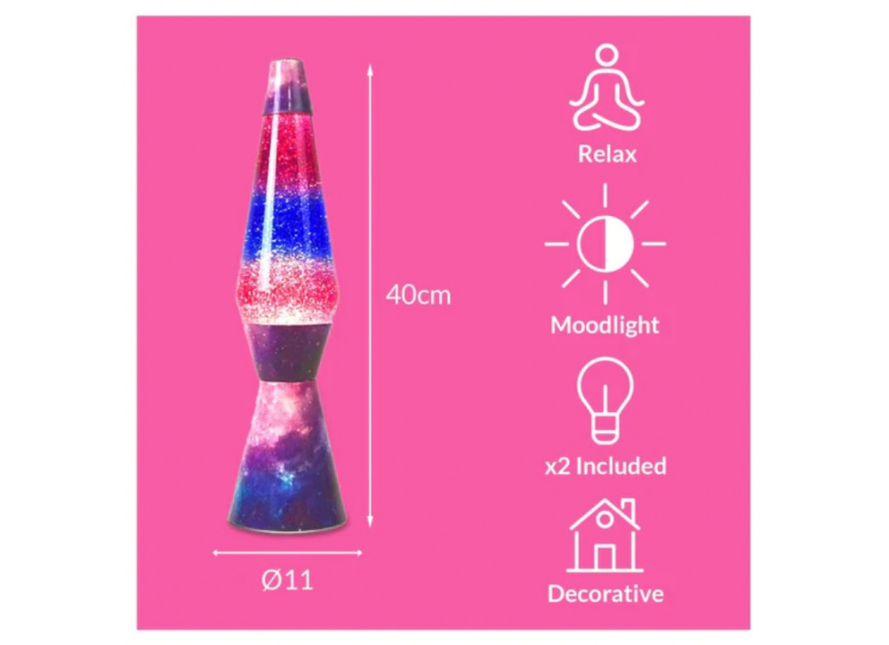 Lámpara de lava GALAXY