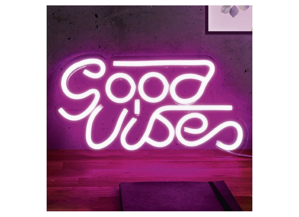 Rosa decoração verde boas vibrações