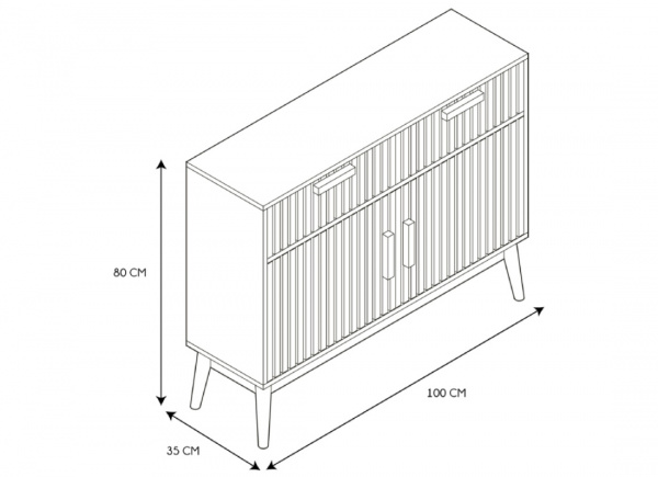 Aparador nórdico GARDEN