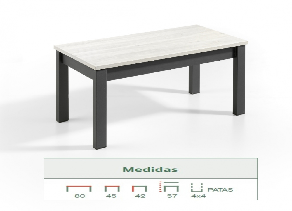 Mesa de centro elevable CULLERA