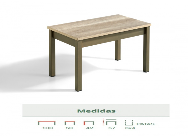 Mesa de centro elevable CULLERA