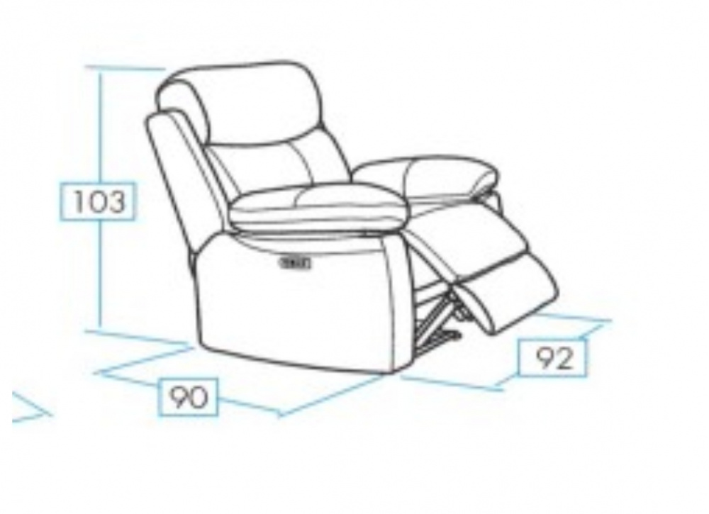 Sillón relax con o sin motor eléctrico SIESTA