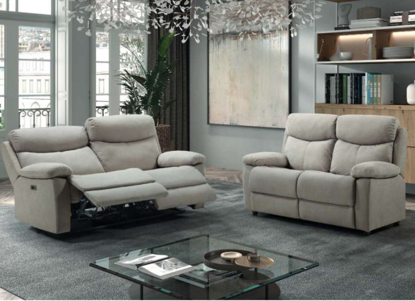 Sofá relax manual o con 2 motores eléctricos SIESTA