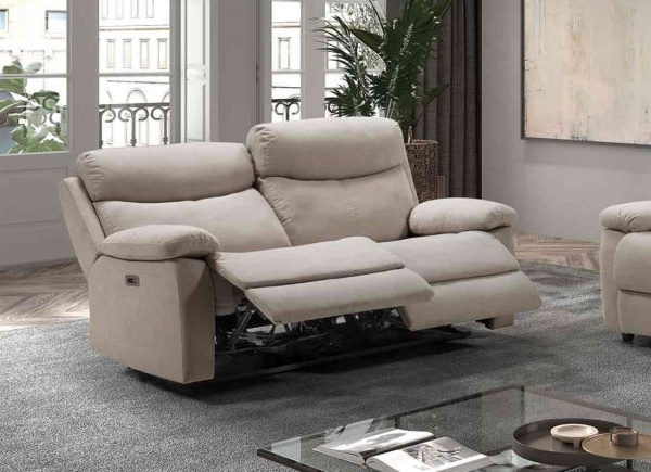 Sofá relax manual o con 2 motores eléctricos SIESTA