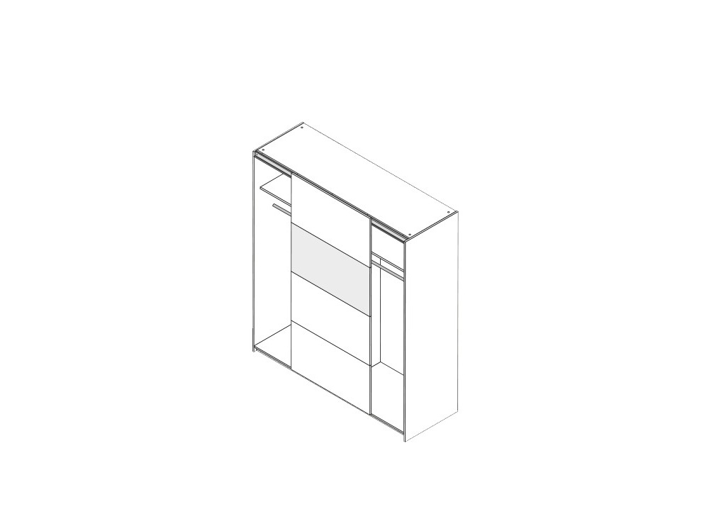 Armario puertas correderas Evan