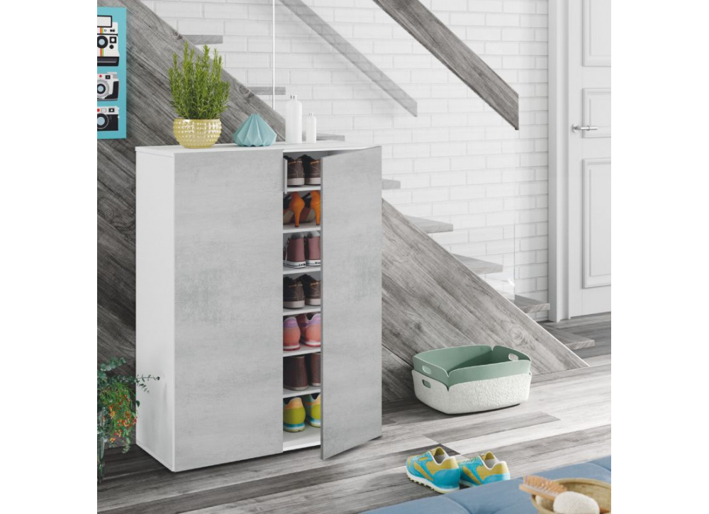 Zapatero con estampación MOSAIC