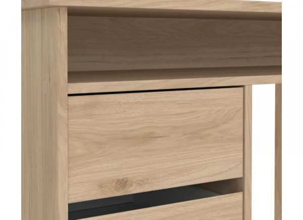 Mesa de estudio con puerta, 3 cajones y hueco GÉMINIS