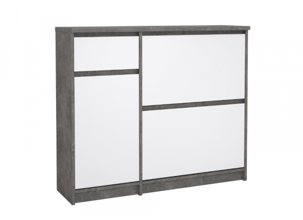 Zapatero 3 puertas y 1 cajón ALICIA