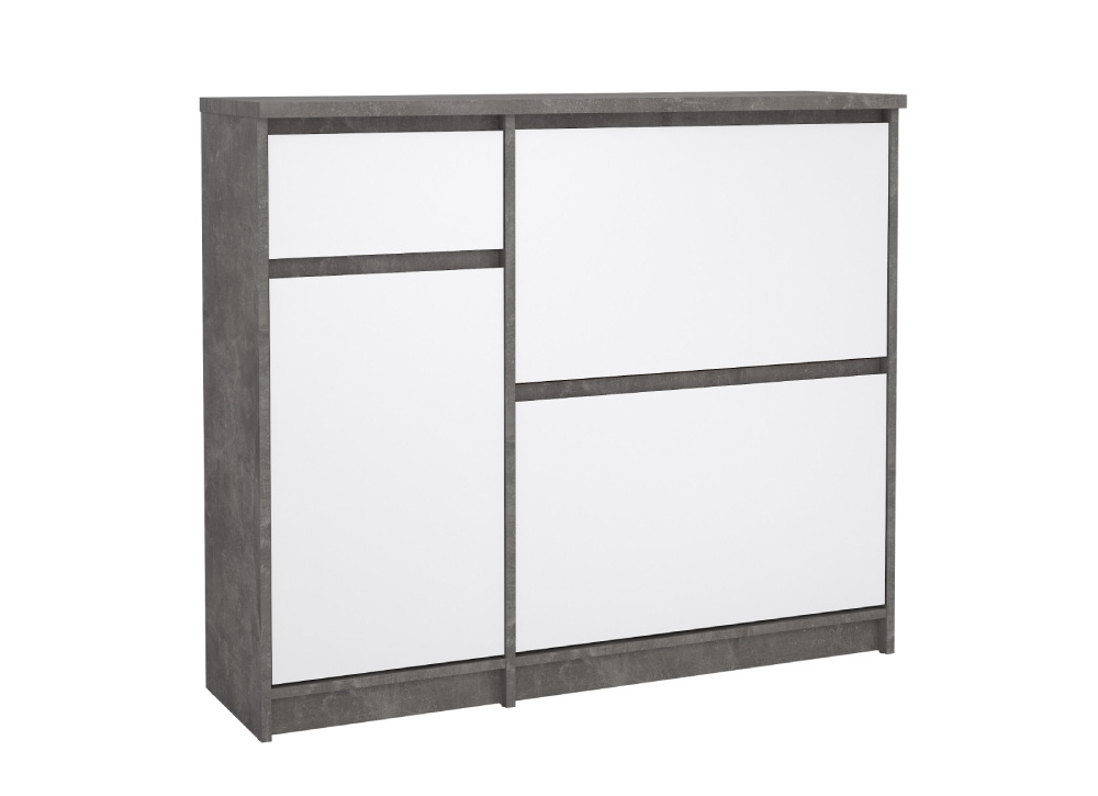 Zapatero 3 puertas y 1 cajón ALICIA