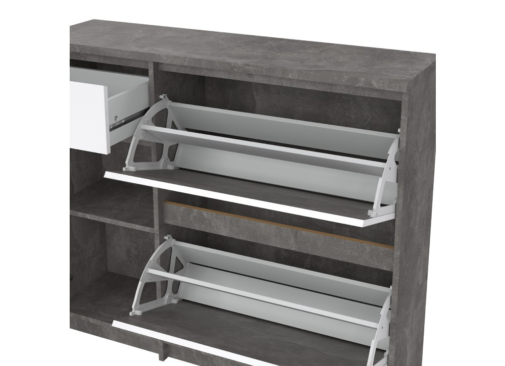 Zapatero 3 puertas y 1 cajón ALICIA