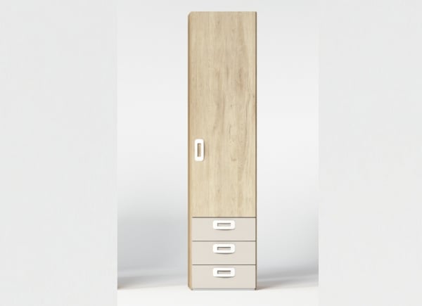 Armarios de 1, 2 ó 3 puertas batientes con 3 cajones CLEO Armarios de 1, 2 ó 3 puertas batientes con 3 cajones CLEO
