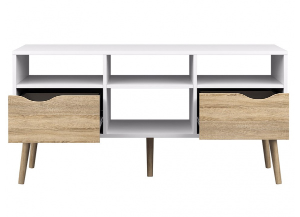 MESA TV CAJONES Y HUECO TAK