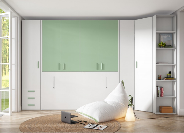 Estantería terminal con 6 huecos CLEO