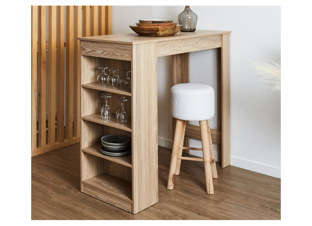 Mesa alta de cozinha AXEL