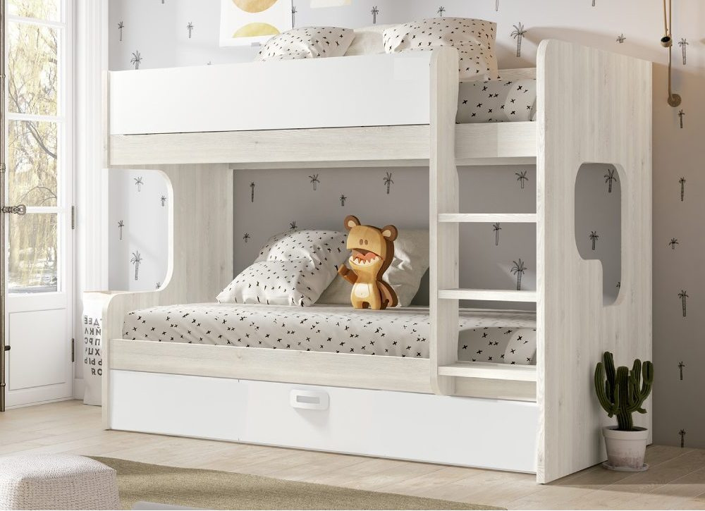 Beliche CLEO com 2 camas + cama auxiliar