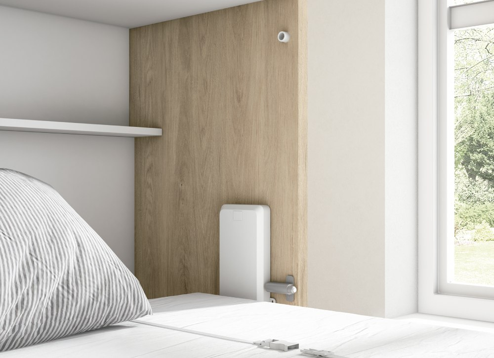 Cama abatible horizontal con armario CLEO