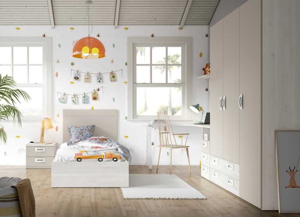 Mesitas de noche de 2 ó 3 cajones CLEO