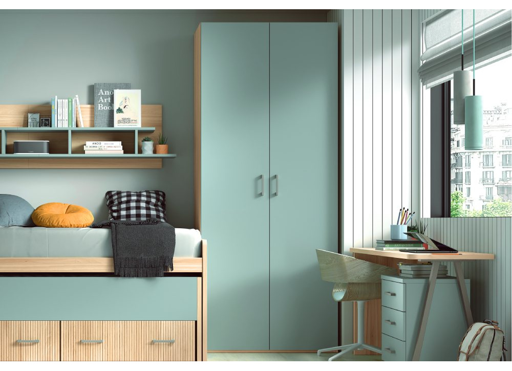 Guarda-roupa de balanço Corban PLUS de 2 portas