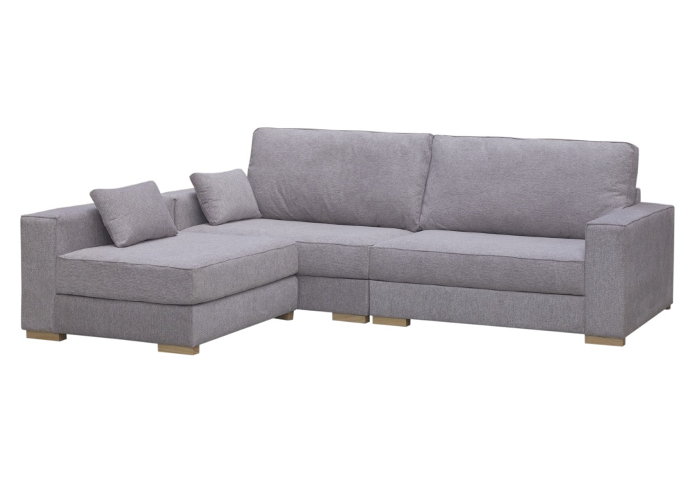 Sofá de 3 plazas con o sin chaise longue reversible EREN