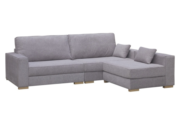 Sofá de 3 lugares com ou sem chaise reversível longue Sofá de 3 lugares com ou sem chaise reversível longue