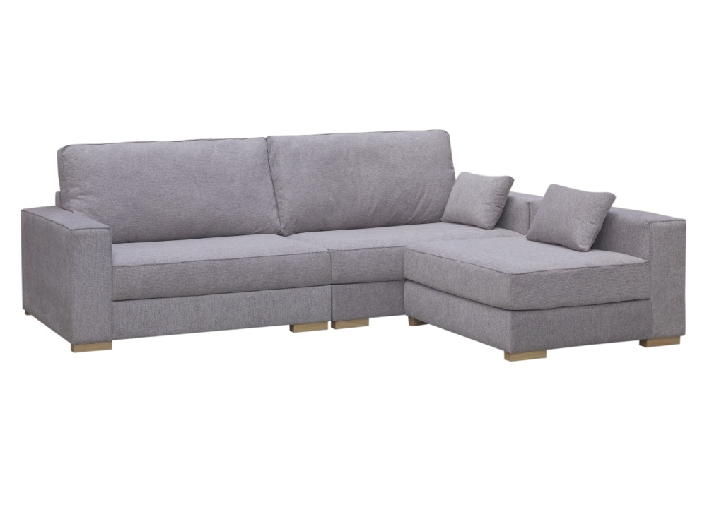 Sofá de 3 plazas con o sin chaise longue reversible EREN