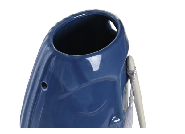 Jarrón étnico de gres TIKI