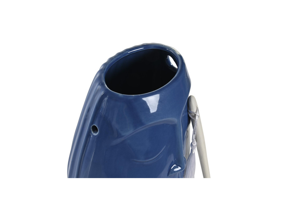 Jarrón étnico de gres TIKI