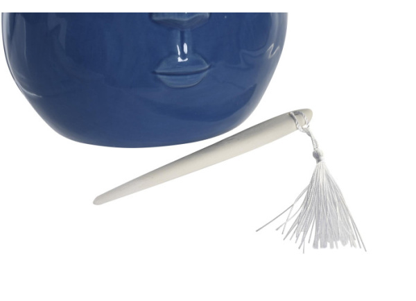 Jarrón étnico de gres TIKI