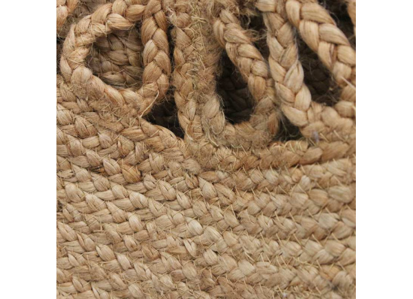 Alfombra redonda de yute VOSS