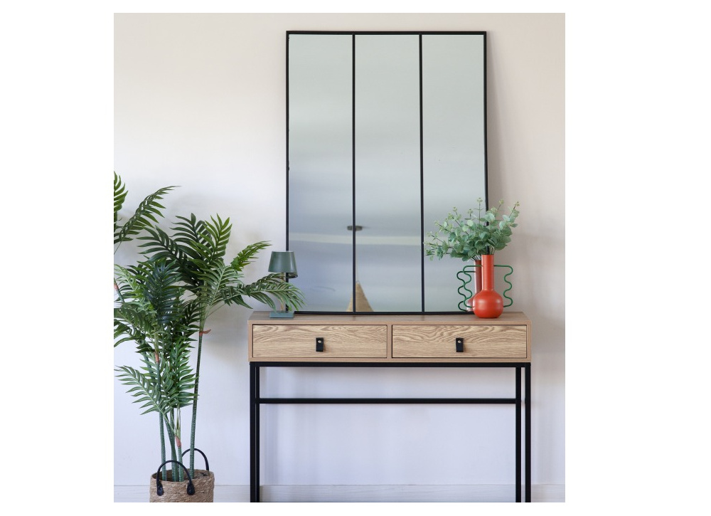 Jarrón de metal pintado FORSSA