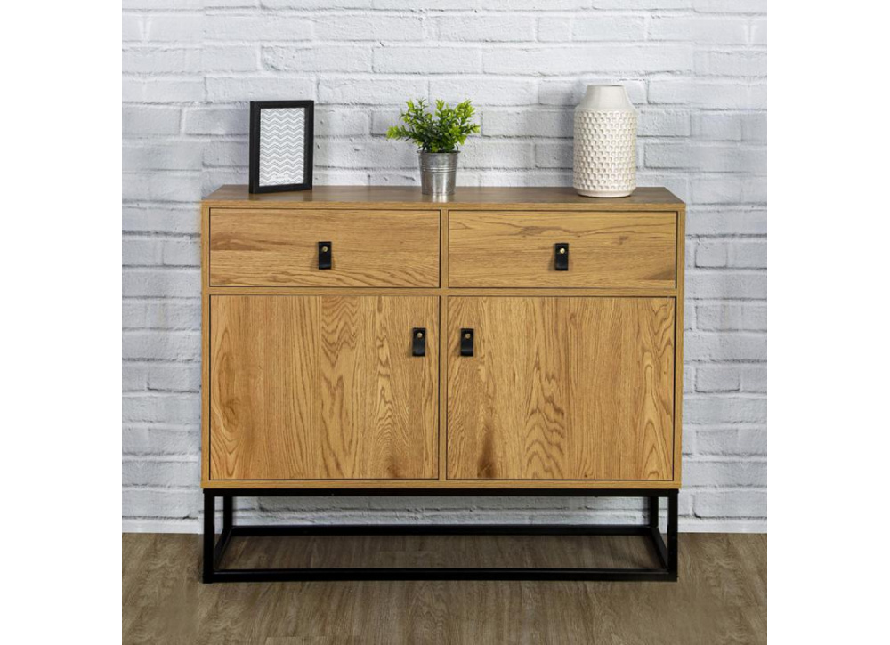 Aparador con dos cajones y puertas HELSINKI