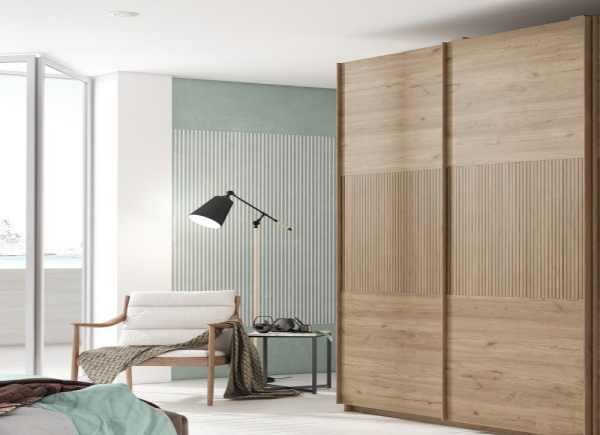 Armario 2 puertas correderas 3 plafones FLORIDA