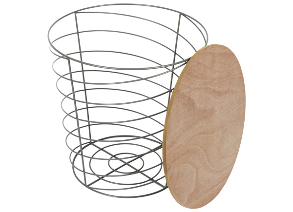 Mesa con varillas gris CUERA