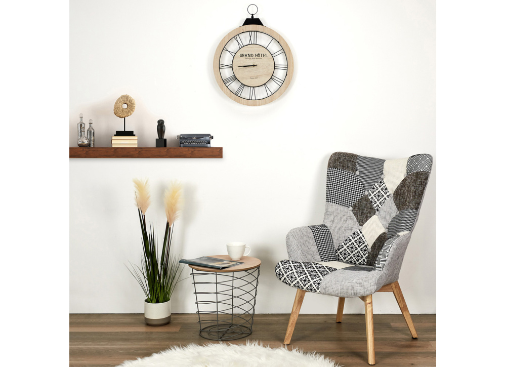 Mesa con varillas gris CUERA