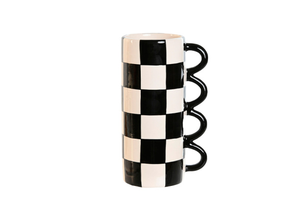 Vaso de cerâmica bicolor CINCINNATI Vaso de cerâmica bicolor CINCINNATI