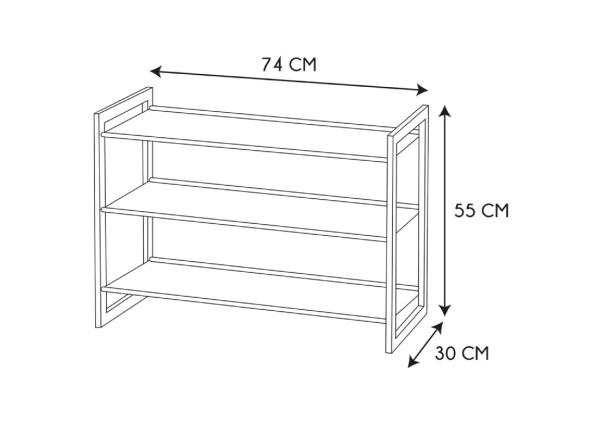 Zapatero 3 baldas GRENOBLE