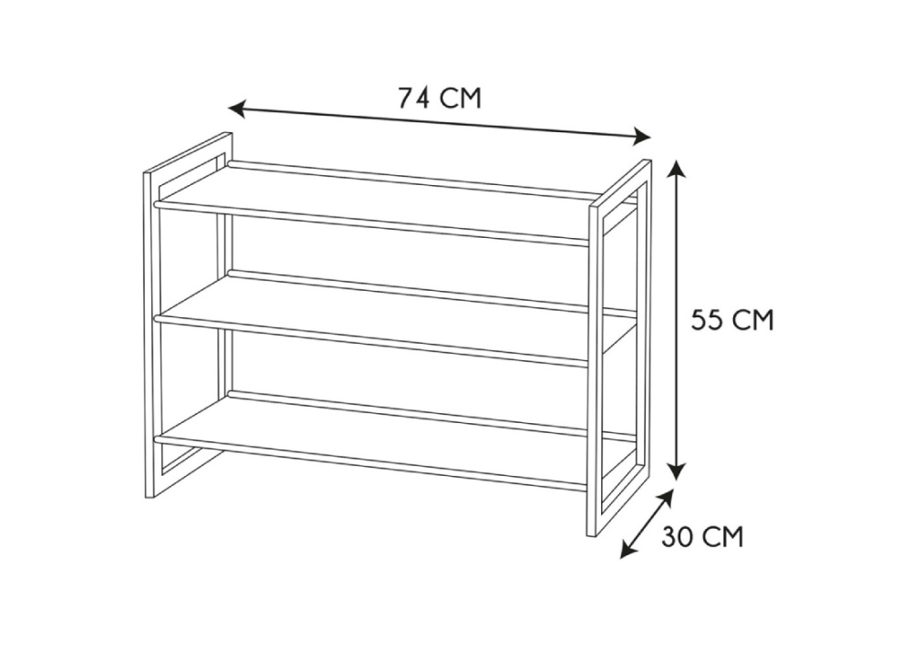 Zapatero 3 baldas GRENOBLE
