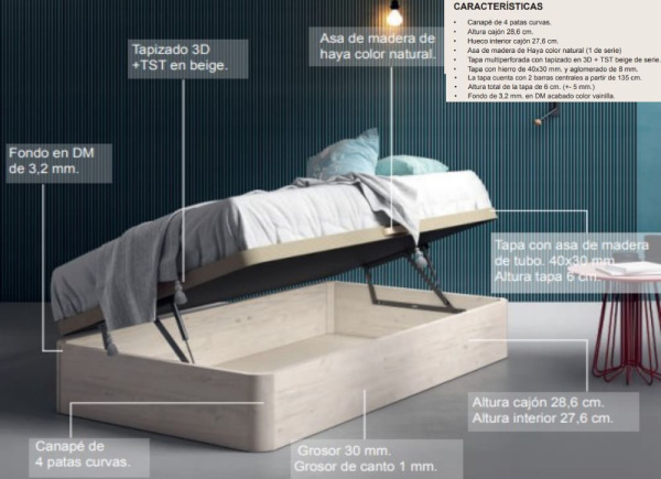 Canapé lateral VENECIA