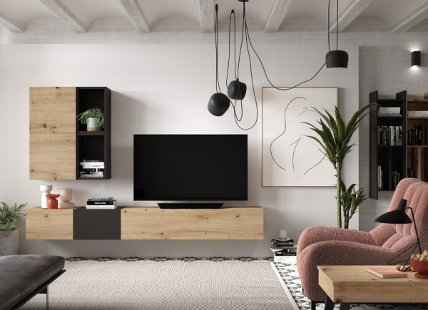 Librería de salón modular VILLAVICIOSA