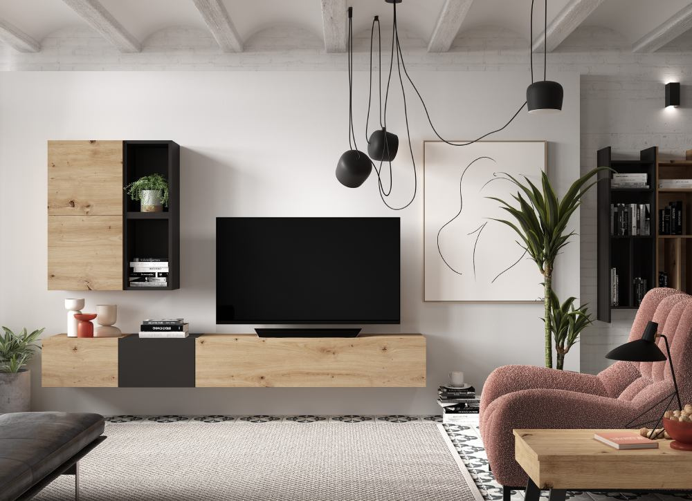 Librería de salón modular VILLAVICIOSA