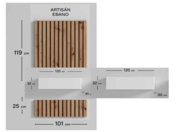 Librería de salón modular LLANES