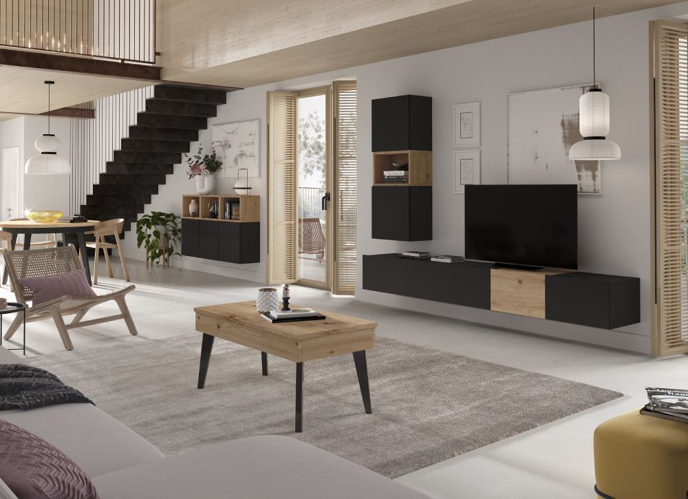 Librería de salón modular NAVIA