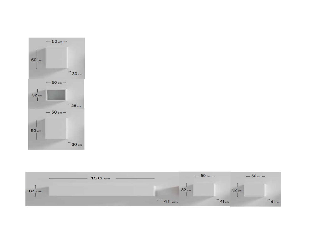 Estante modular para sala de estar Navia