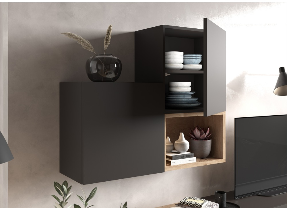 Librería de salón modular CUDILLERO