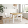 Mesa de comedor rectangular extensible CANTABRICO Mesa de comedor rectangular extensible CANTABRICO