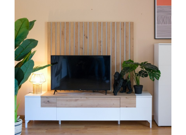 Panel de listones decorativo LUENA Panel de listones decorativo LUENA