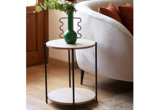 Mesa auxiliar redonda CANDELA