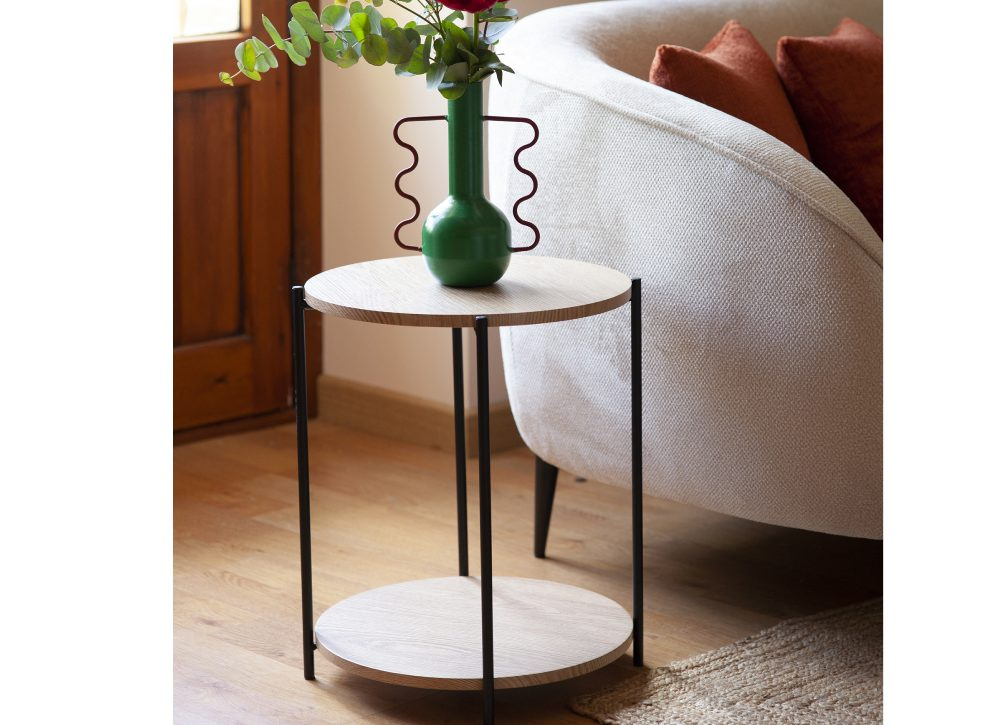 Mesa auxiliar redonda CANDELA