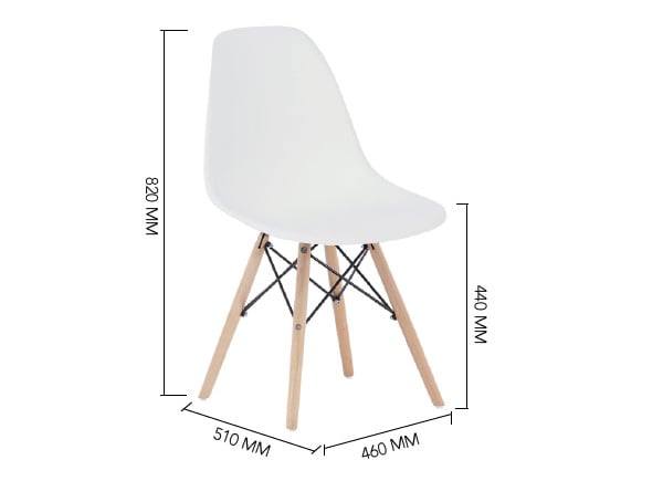 Silla comedor nórdica HANTON